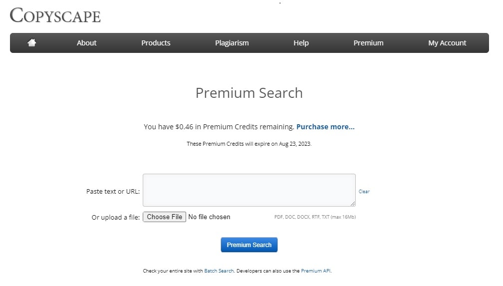 copyscape plagiarism checker