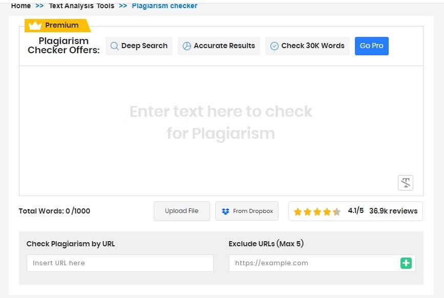 search engine reports plagiarism checker