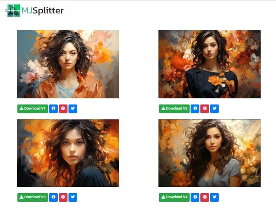 mjsplitter for midjourney